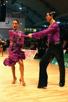 Gabriele Goffredo & Antonia Goffredo at World Amateur Latin Championships
