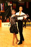 Michal Konecny & Dominika Feglova at IDSF Győr Open 2008 Austrotherm Cup