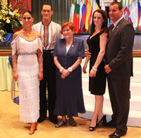Csaba László & Anna Mikes at 