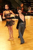 Szabolcs György Zilahy & Zsuzsanna Szöke at IDSF Győr Open 2008 Austrotherm Cup