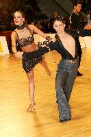 Szabolcs György Zilahy & Zsuzsanna Szöke at IDSF Győr Open 2008 Austrotherm Cup