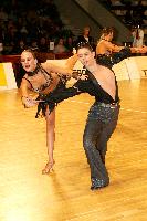 Szabolcs György Zilahy & Zsuzsanna Szöke at IDSF Győr Open 2008 Austrotherm Cup