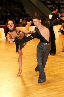 Szabolcs György Zilahy & Zsuzsanna Szöke at IDSF Győr Open 2008 Austrotherm Cup
