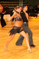 Szabolcs György Zilahy & Zsuzsanna Szöke at IDSF Győr Open 2008 Austrotherm Cup