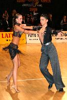 Szabolcs György Zilahy & Zsuzsanna Szöke at IDSF Győr Open 2008 Austrotherm Cup