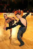 Szabolcs György Zilahy & Zsuzsanna Szöke at IDSF Győr Open 2008 Austrotherm Cup
