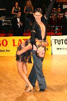 Szabolcs György Zilahy & Zsuzsanna Szöke at IDSF Győr Open 2008 Austrotherm Cup