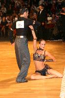 Szabolcs György Zilahy & Zsuzsanna Szöke at IDSF Győr Open 2008 Austrotherm Cup