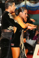 Sergey Tatarenko & Viktoria Tatarenko at World Amateur Latin Championships