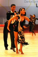 Sergey Tatarenko & Viktoria Tatarenko at World Amateur Latin Championships