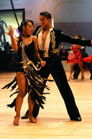 Sergey Tatarenko & Viktoria Tatarenko at World Amateur Latin Championships