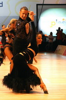 Alexander Rebrov & Madara Liepniece at World Amateur Latin Championships
