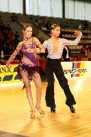 Máté Hetei & Alexa Bita at IDSF Győr Open 2008 Austrotherm Cup