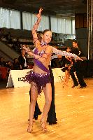 Máté Hetei & Alexa Bita at IDSF Győr Open 2008 Austrotherm Cup