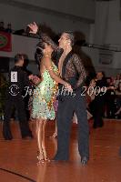 Filip Swetik & Zaneta Vaskova at Czech Latin Championship 2009