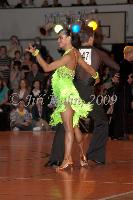 Radim Pradka & Katerina Kolmanova at Czech Latin Championship 2009