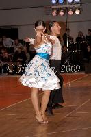Alexander Vajda & Katarzyna Niedobova at Czech Latin Championship 2009