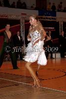 Jakub Drmota & Lenka Navorkova at Czech Latin Championship 2009