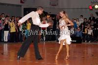 Jakub Drmota & Lenka Navorkova at Czech Latin Championship 2009