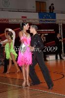 Vilem Parik & Sabina Klokova at Czech Latin Championship 2009