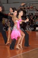 Vilem Parik & Sabina Klokova at Czech Latin Championship 2009