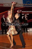Michal Hornicek & Yana Grishchenko at Czech Latin Championship 2009