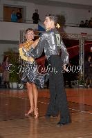 Michal Hornicek & Yana Grishchenko at Czech Latin Championship 2009