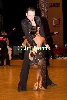 Petr Polak & Lenka Tvrzova at Czech Open 2008