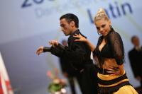 Martino Zanibellato & Michelle Abildtrup at World Amateur Latin Championships