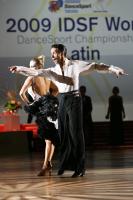 Martino Zanibellato & Michelle Abildtrup at World Amateur Latin Championships