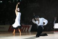 Martino Zanibellato & Michelle Abildtrup at World Amateur Latin Championships