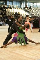 Timo Kulczak & Motshegetsi Mabuse at World Amateur Latin Championships