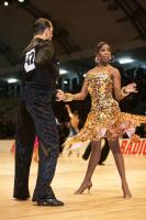 Timo Kulczak & Motshegetsi Mabuse at World Amateur Latin Championships