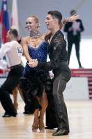 Miha Vodicar & Nadiya Bychkova at World Amateur Latin Championships