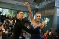 Miha Vodicar & Nadiya Bychkova at World Amateur Latin Championships
