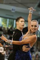 Miha Vodicar & Nadiya Bychkova at World Amateur Latin Championships