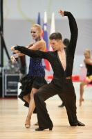 Miha Vodicar & Nadiya Bychkova at World Amateur Latin Championships