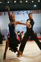 Miha Vodicar & Nadiya Bychkova at World Amateur Latin Championships