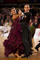 Istvan Varga & Gabriela Pilic at 