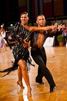 Istvan Varga & Gabriela Pilic at 