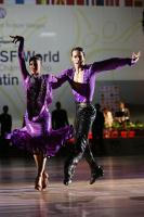 Gabriele Goffredo & Antonia Goffredo at World Amateur Latin Championships