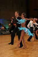 Kirill Pavlov & Anastasiya Yurovskaya at German Open 2006