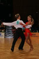 Evgeni Kuzin & Valeriya Agikyan at German Open 2006