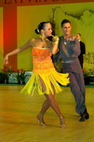 Jevgenijs Suvorovs & Nina Bezzubova at 