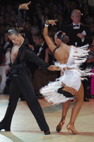 Damir Haluzan & Anna Mashchyts at 