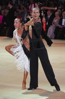 Damir Haluzan & Anna Mashchyts at 