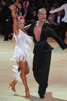 Damir Haluzan & Anna Mashchyts at 