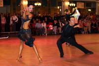 Mikko Kaasalainen & Adrienn Fitori at Blackpool Dance Festival 2005