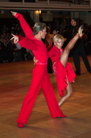 Cristian Bertini & Lucia Bertini at Blackpool Dance Festival 2005