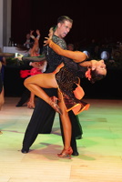 James Cutler & Courtney Taylor at Blackpool Dance Festival